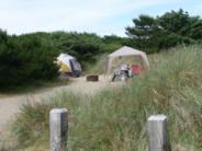 Camping at Barview Jetty