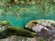 The Beautiful Blue Water of the Kilchis River