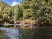 Fishing on the Kilchis River