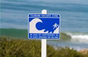 Tsunami Evacuation Route Sign