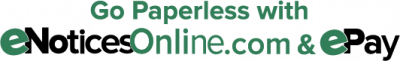 eNotices Online Logo