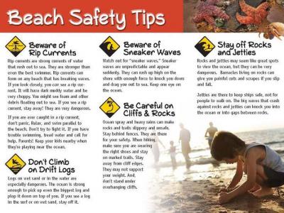 Beach Safety Tips