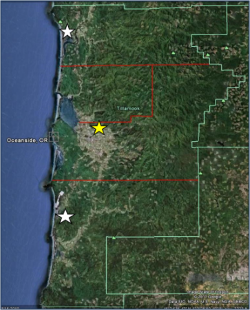 Transfer stations in Tillamook County