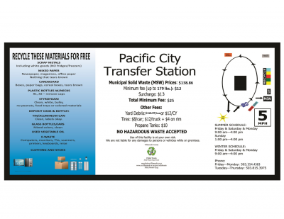 PCTS Entrance Sign 